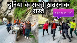 लो हो गया बवाल 🥺 WORLD'S MOST DANGEROUS ROAD | SARAHAN TO CHITKUL | Kinnaur Himachal Pradesh | EP-3