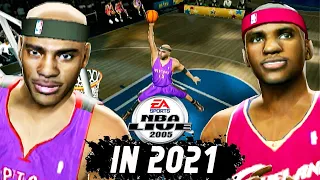 NBA LIVE 2005 | LIVE 05 in 2021! REVISITING THE DUNK CONTEST 3-WAY TIE-BREAKER!