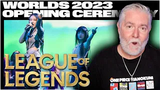 Worlds 2023 Finals Opening Ceremony (League Of Legends) | REACTION