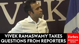 Vivek Ramaswamy Fields Questions From The Press During Iowa Campaign Stop