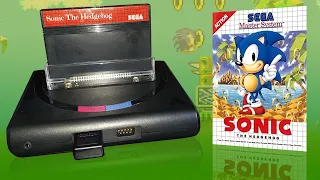 Mega Sg Master System Adapter Sonic The Hedgehog - Gameplay