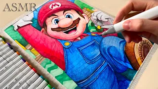 ASMR drawing (Mario, The Super Mario Bros.)|Artbreaker