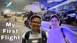 My First flight Experience😍❤️|| Kanchan Tiwari