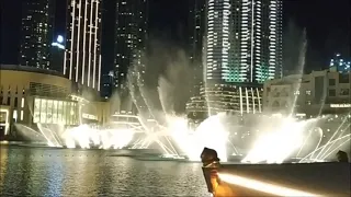 Экскурсия из Аджмана в Дубай.Часть 6.Шоу фонтанов.Dubai fountain show.UAE.ОАЭ