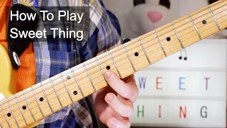 'Sweet Thing' Rufus & Chaka Khan Guitar Lesson