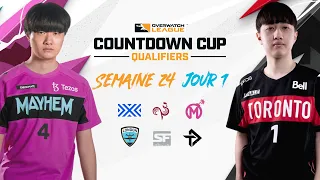 Overwatch League 2022 Saison | Countdown Cup Qualifiers | Semaine 24 Jour 1 - Ouest