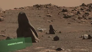 Mars Perseverance Rover: Interesting Objects Around the Landing Site Part 1