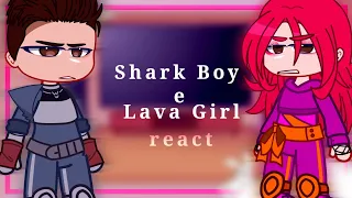 •|Shark Boy e Lava Girl Reagindo a tik toks•|gacha club|•