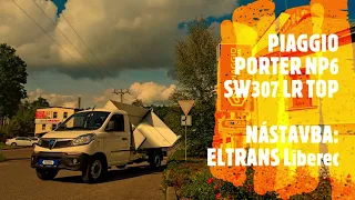 Piaggio Porter NP6 SW307 LR TOP - Nástavba třístranný sklápěč ELTRANS Liberec