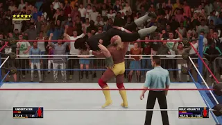 WWE 2K18 The Undertaker vs Hulk Hogan WWF Championship