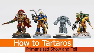 Primaris Terminators - Tartaros methods size comparison