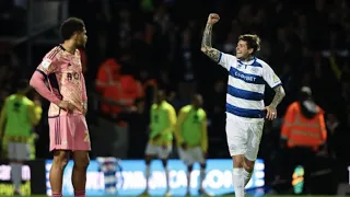 EXTENDED HIGHLIGHTS: QUEENS PARK RANGERS 4 - 0 LEEDS UNITED - QPR STUN LEEDS AS LEICESTER PROMOTED!