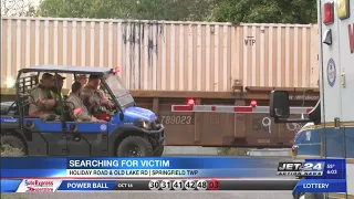 Search continues for person reportedly hit by train