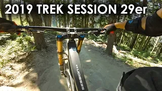 Demo Riding a 2019 Trek Session 29er - Whistler | Jordan Boostmaster