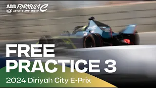 2024 Diriyah E-Prix - Free Practice 3