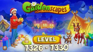 GardenScapes level 7326 - 7330 HD