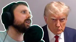 Forsen about Donald Trump Mugshot