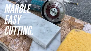 How to Cut Marble Easy,   k-one