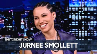 Jurnee Smollett's Son Made His Acting Debut Opposite Jamie Foxx | The Tonight Show