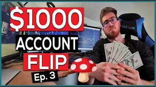 Small Trading Account Flip (Ep.3: Shrooms Improve Trading)