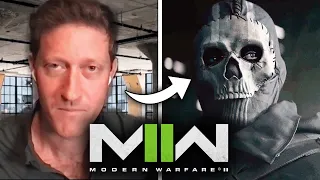 Ghost Actor re-enacts Voice Lines from CALL OF DUTY: MODERN WARFARE 2 (Samuel Roukin)