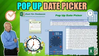 FREE Excel Date Picker Pop-Up: Tutorial