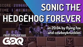 Sonic the Hedgehog Forever by flying fox and cowboyknuckles in 20:36 - Frost Fatales 2022