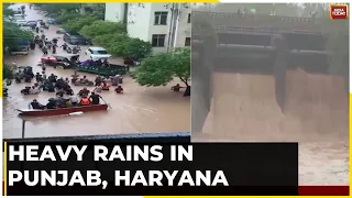 Heavy Rains In Punjab, Haryana Disrupt Normal Life; Officials Step Up Relief Preparedness