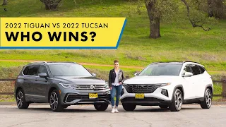 Which one will you pick? 2022 Tiguan vs 2022 Tucson Comparison!