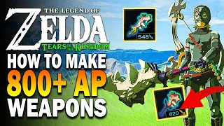 How To Make 800+ Damage Weapons In Zelda Tears Of The Kingdom!