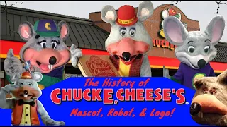 The History Of The Chuck E. Cheese Mascot, Robot, & Logo