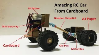 Remote Control hoememade How to Make RC Heavy Truck Very Easy by yourself