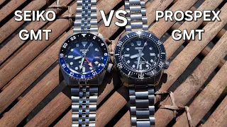 Seiko 5 GMT VS Seiko Prospex GMT - COMPARISON