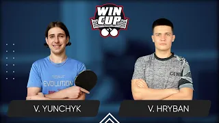 17:45 Valentyn Yunchyk - Vadym Hryban West 4 WIN CUP 20.05.2024 | TABLE TENNIS WINCUP