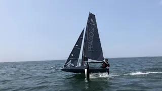 Peacoq The Foiling Dinghy Will Make Its World Debut at Boot 2022