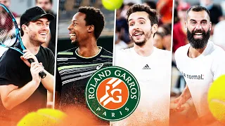 J'AI JOUÉ AVEC G. MONFILS CONTRE B. PAIRE ET DOMINGO À ROLAND GARROS !