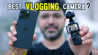 DJI Osmo Pocket 3 vs iPhone 15 Pro Max | Best Vlogging Camera?