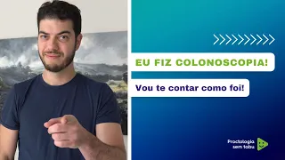 Eu fiz colonoscopia! 😬 Vou te contar como foi!