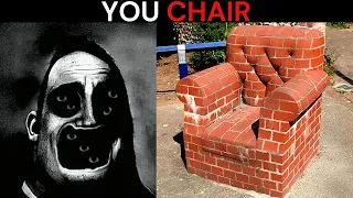 Mr Incredible Becoming Uncanny meme (Your chair)
