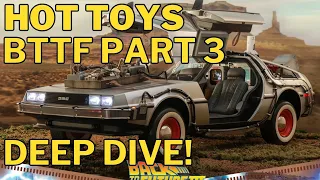 Hot Toys Back to the Future 3 DeLorean Deep Dive!