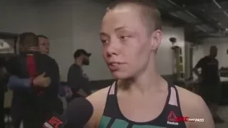 Fight Night Las Vegas: Rose Namajunas Backstage Interview