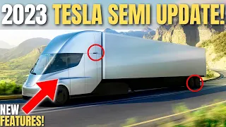 OFFICIAL: Elon Musk Just Revealed An INSANE NEW Update For The Tesla Semi 2023