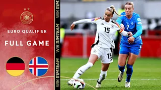 Germany vs. Iceland | Full Game | EURO Qualifier