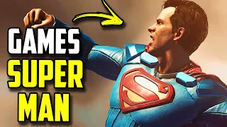 7 GAMES INCRÍVEIS COM O SUPERMAN!