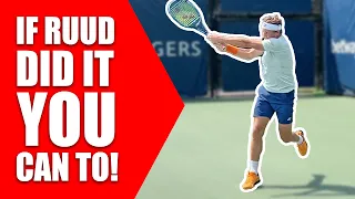 Improve Your Tennis Backhand Like Casper Ruud