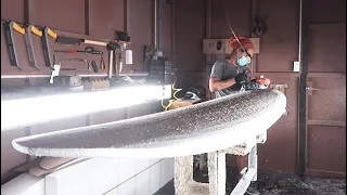 Building a SURFBOARD / Start to finish ! /  How Surfboards Are Made !