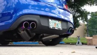 Genesis Coupe 3.8L V6 ARK Exhaust + downpipe and Testpipe (AFTER)