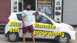 new alto 800 remote programming