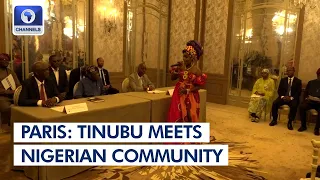 President Tinubu Meets Nigerian Community In France | EXTENDED