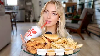 ASMR Chick-Fil-A Mukbang!